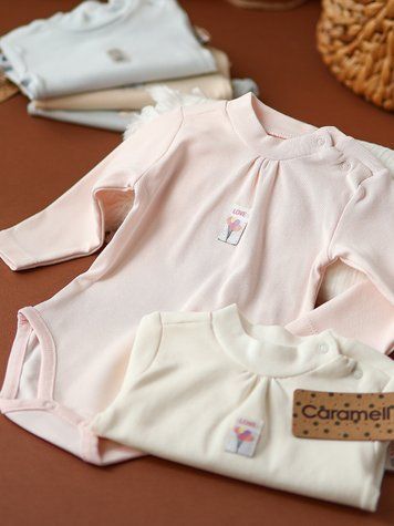 Боді з високим горлом, серія Basic Caramell