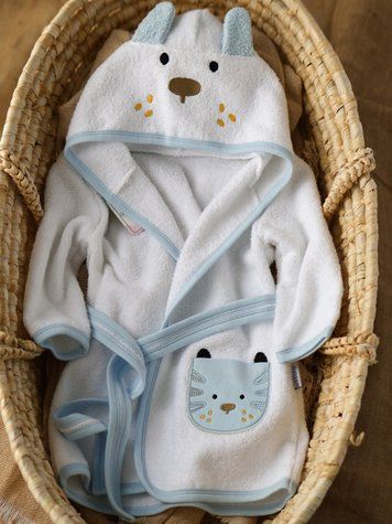 Махровий халат з капюшоном, тигр  Ankibaby