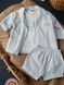 Костюм рубашка+футболка+шорти, серія New Linen Caramell фото 8