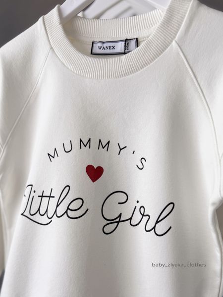 Світшот для дівчинки &laquo;Mummy&rsquo;s Little Girl&raquo; Wanex