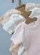 Комплект з 3 перфорованих боді, серія Basic Caramell фото 12