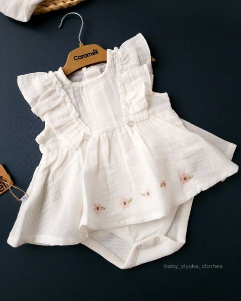 Муслінова боді-сукня, серія Little Girl Caramell